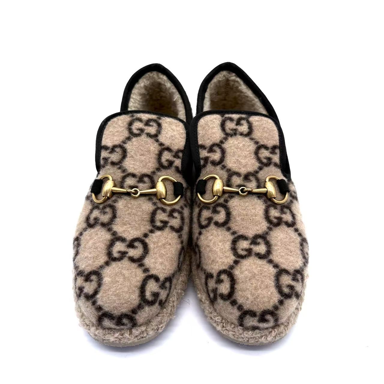 GG Logo Wool Espadrilles