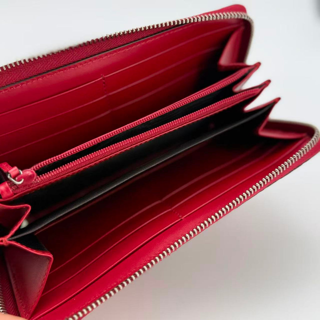 Guccissima Continental Web Zip Wallet