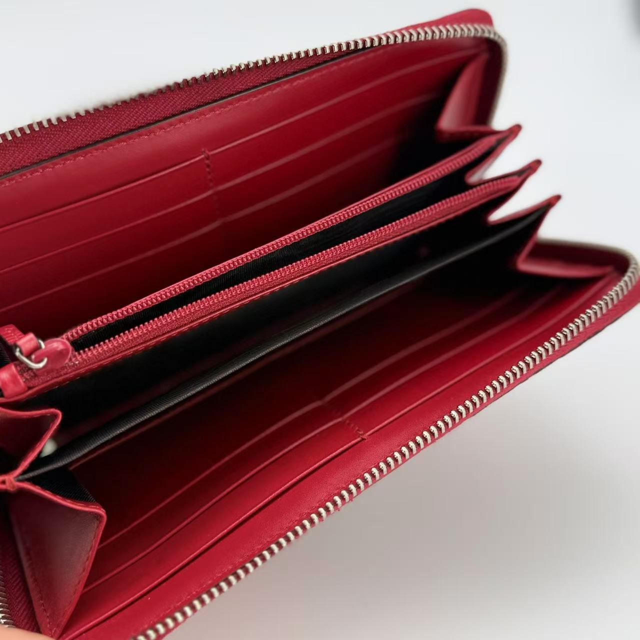 Guccissima Continental Web Zip Wallet