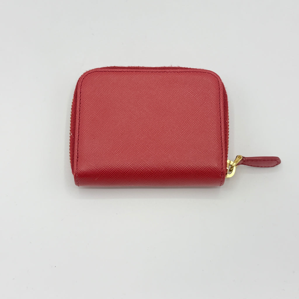 Saffiano Metal Coin Purse