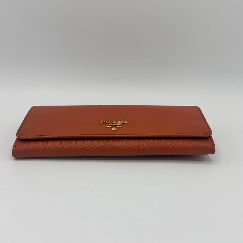 Continental Wallet Saffiano Leather Long