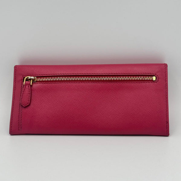 Continental Wallet Saffiano Leather Long