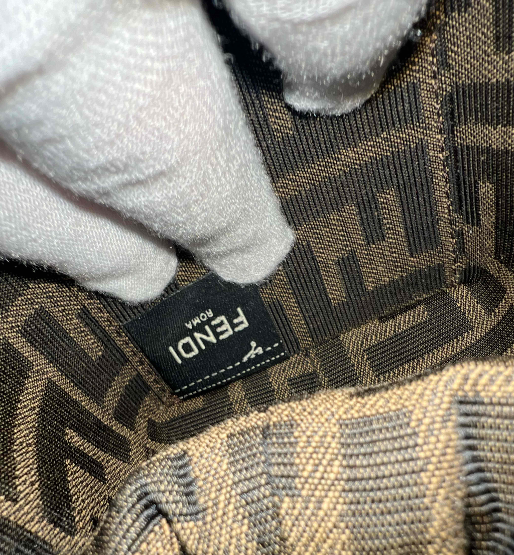 Shiny Nappa Small Fendi First Black B24298