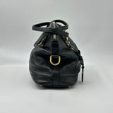 Gucci GG Charm Convertible Dome Satchel Python Large