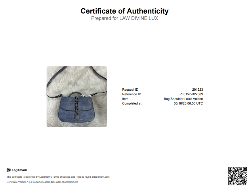 Louis Vuitton Chain It Handbag Damier Matel PM twins B22389