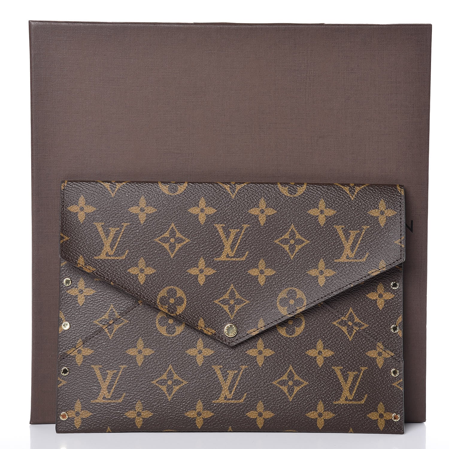 Monogram Rivets Enveloppe twins
