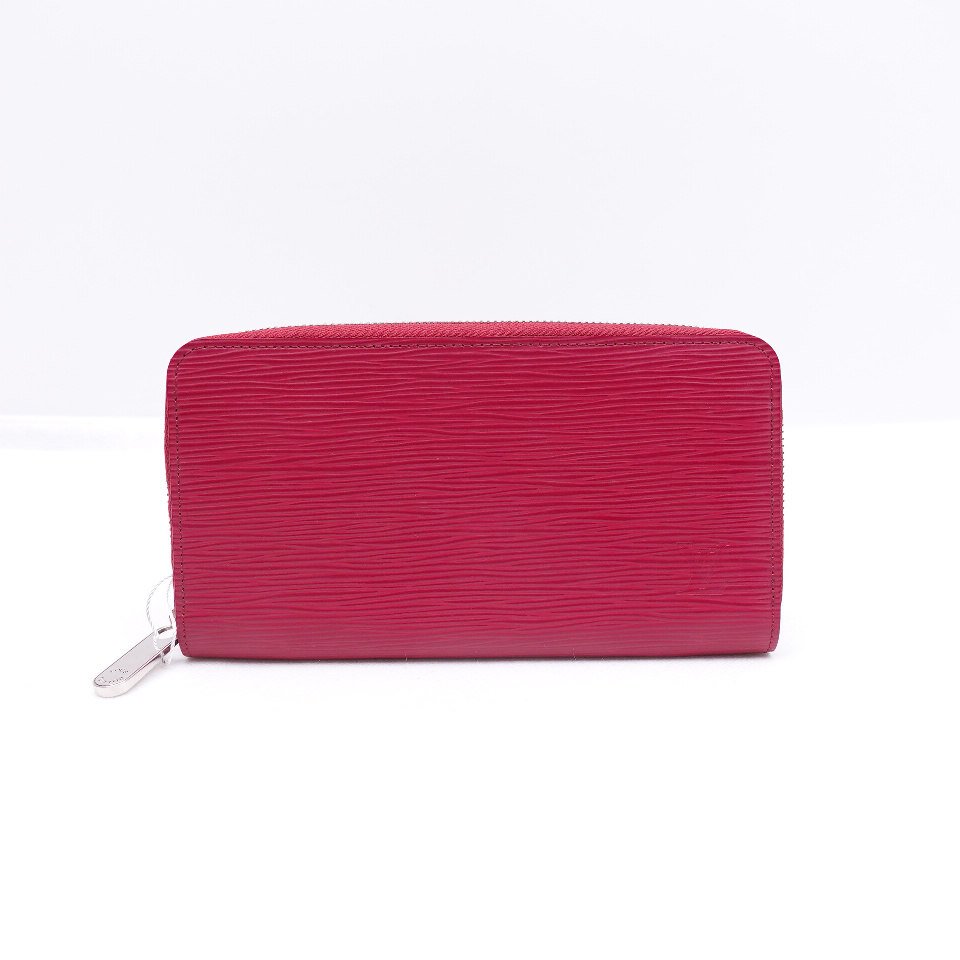 Epi Leather Fuchsia Zippy Wallet