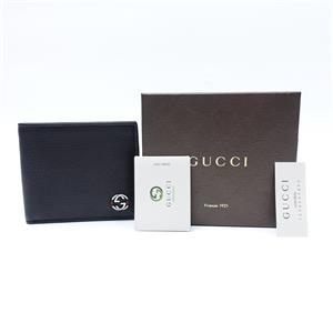 GG Leather Wallet Bifold