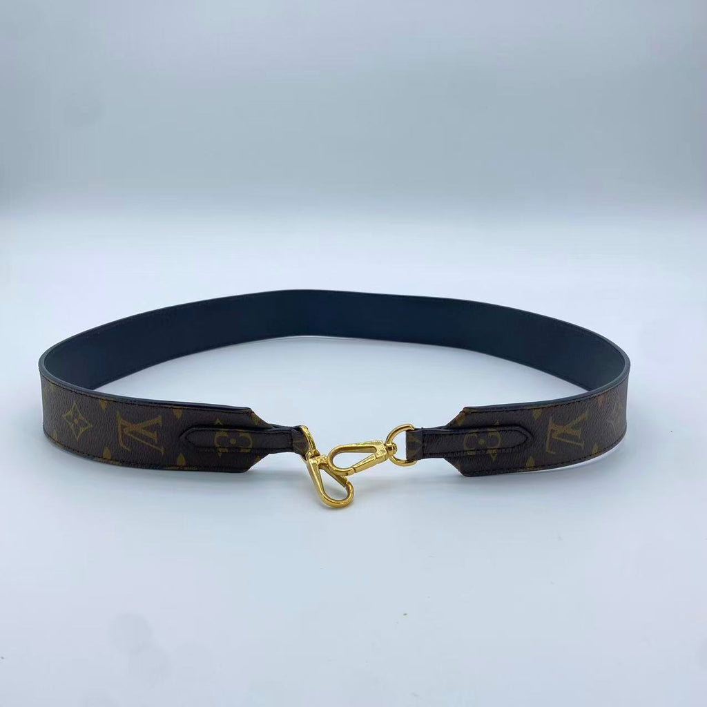 Shoulder Strap Monogram Canvas Wide
