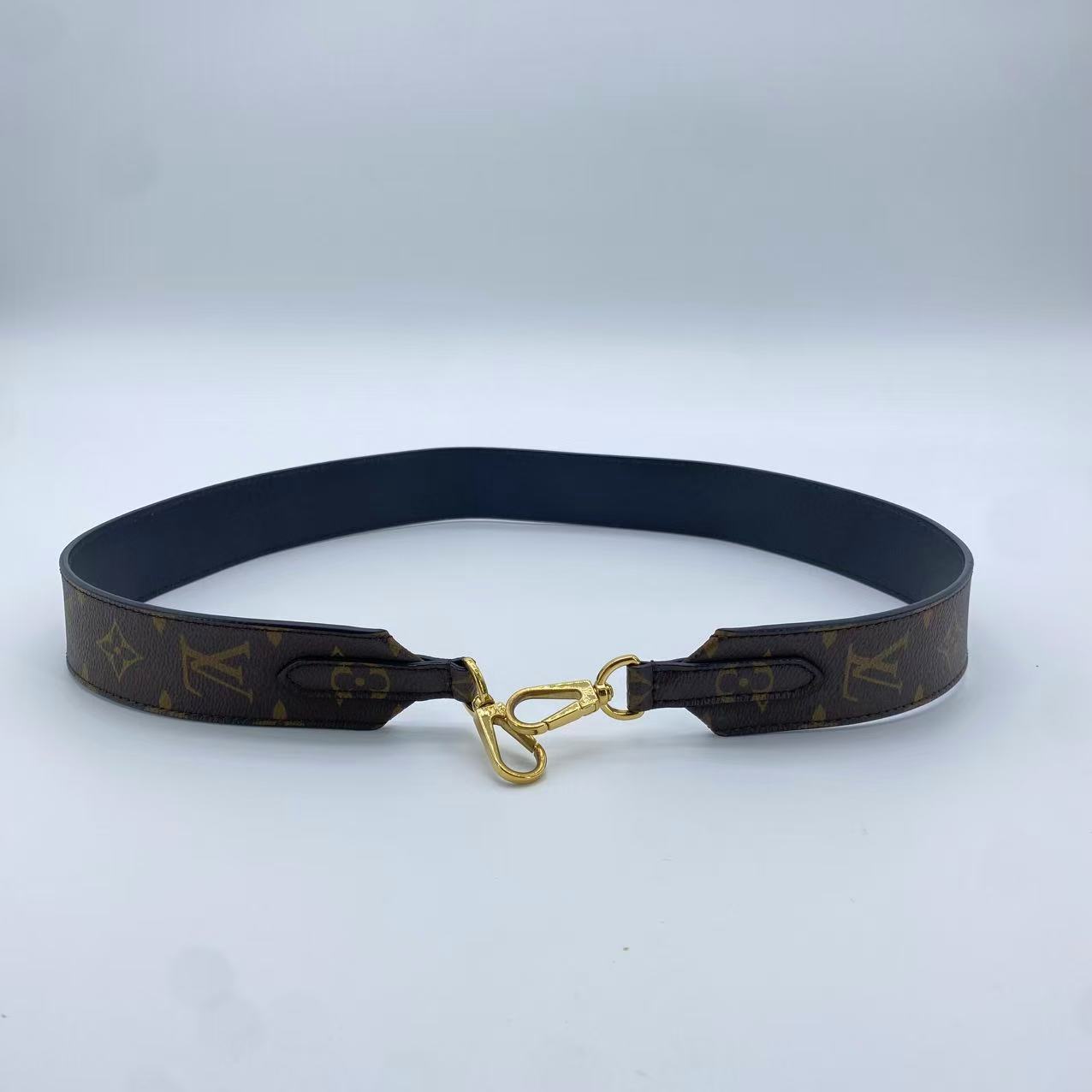 Shoulder Strap Monogram Canvas Wide