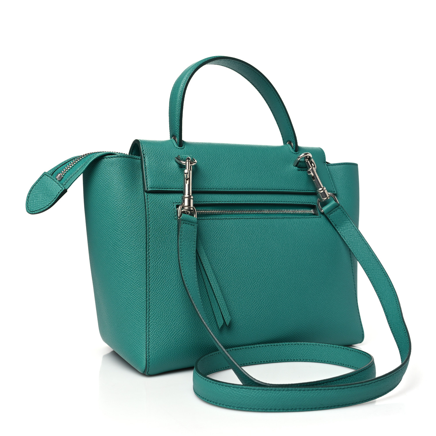 Belt Bag Textured Leather Micro Twins