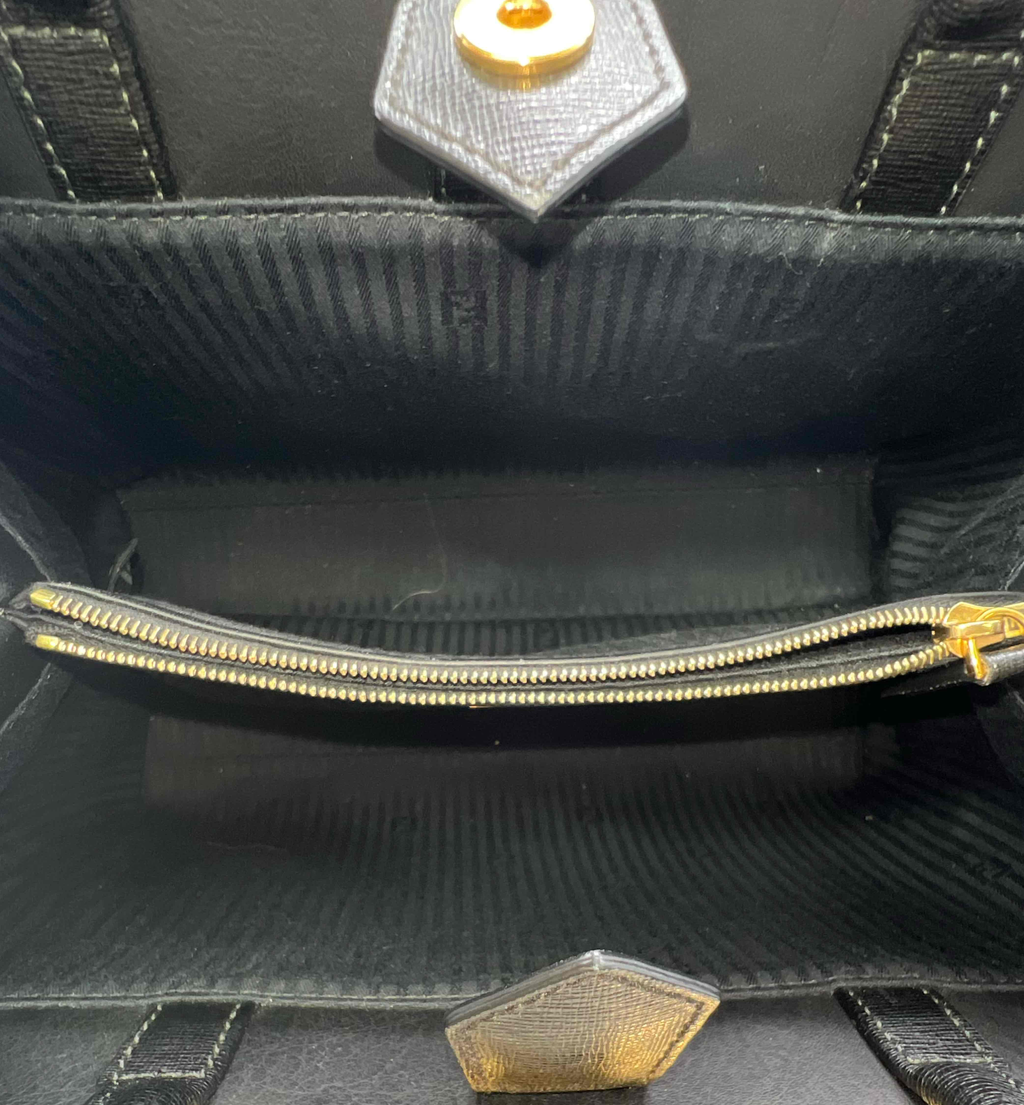 Fendi 2Jours Leather Tote Bag twins B24230