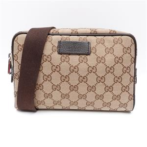 Monogram Belt Bag Dark Brown
