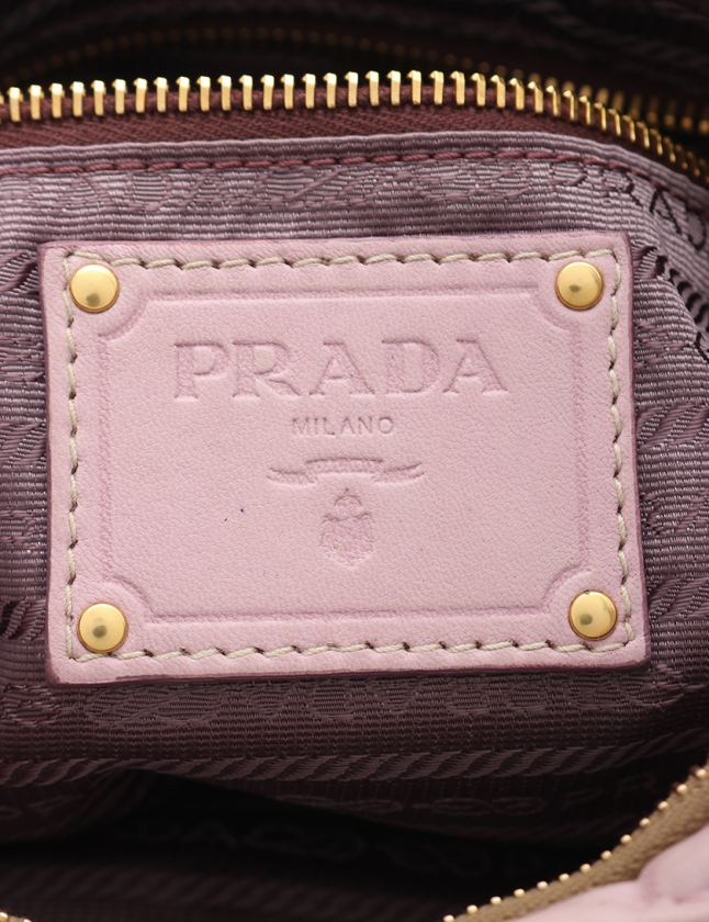 Nappa Stitches Shoulder Bag Glicine twins