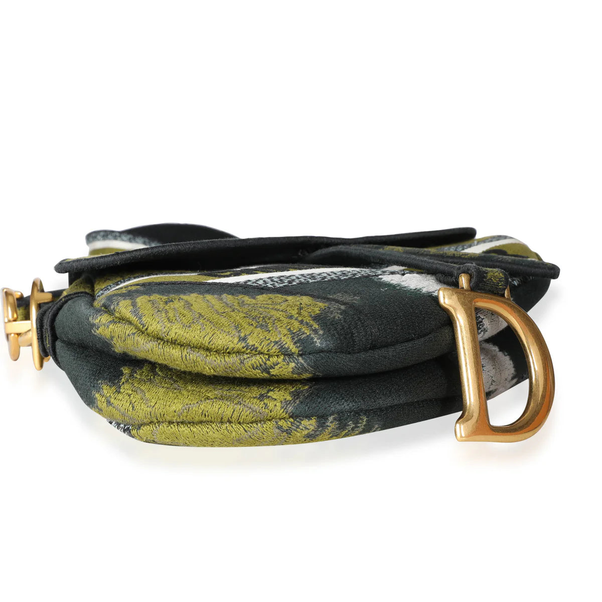 Saddle Bag Tie Dye Embroidered Canvas Medium Twins