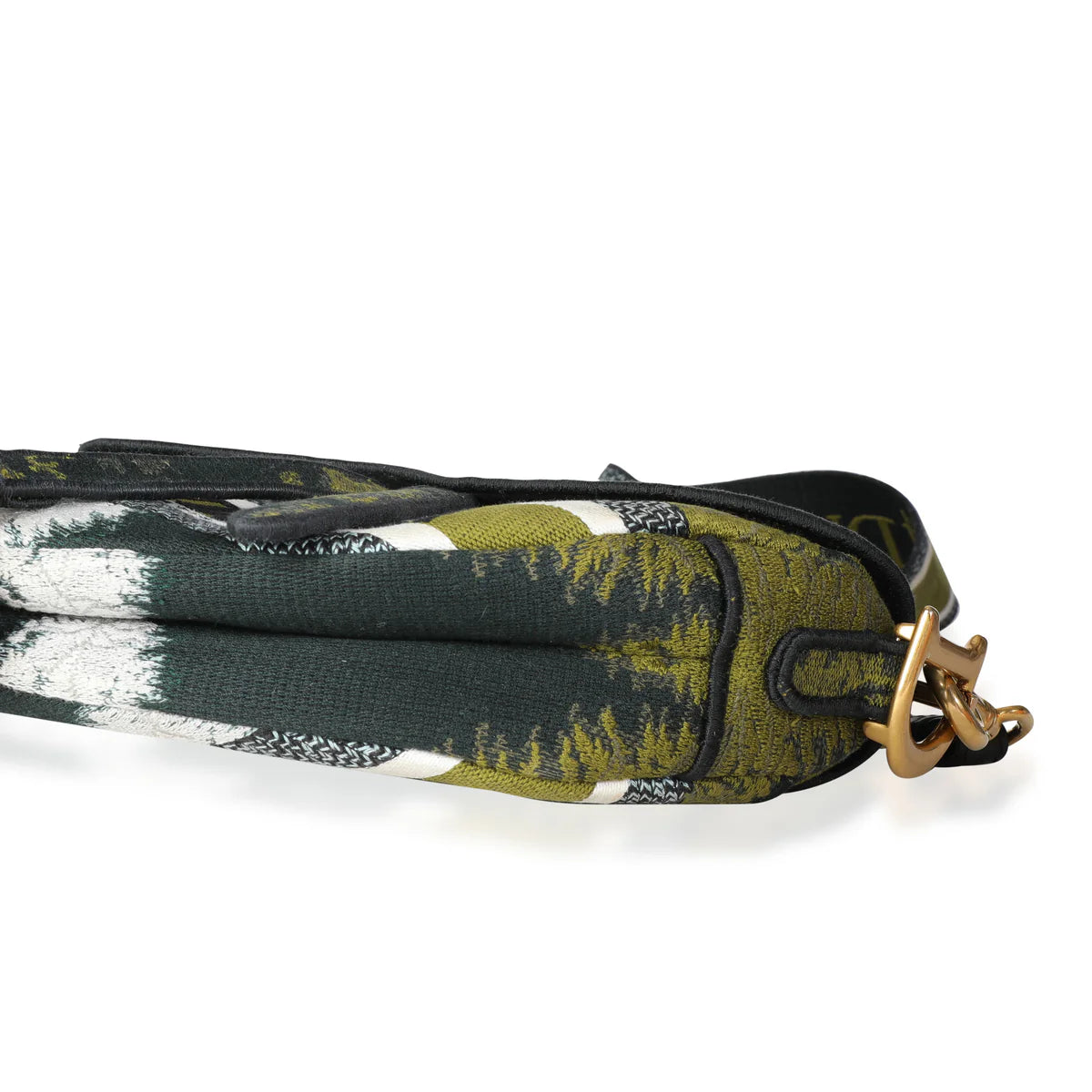 Saddle Bag Tie Dye Embroidered Canvas Medium Twins