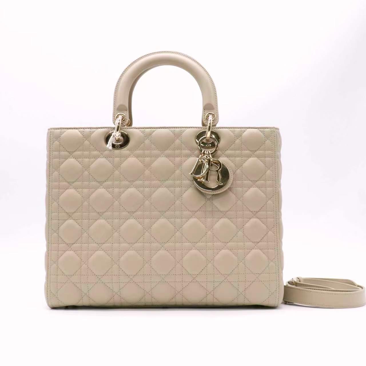 Dior Cannage Quilted Lambskin Lady twins LDJ5731