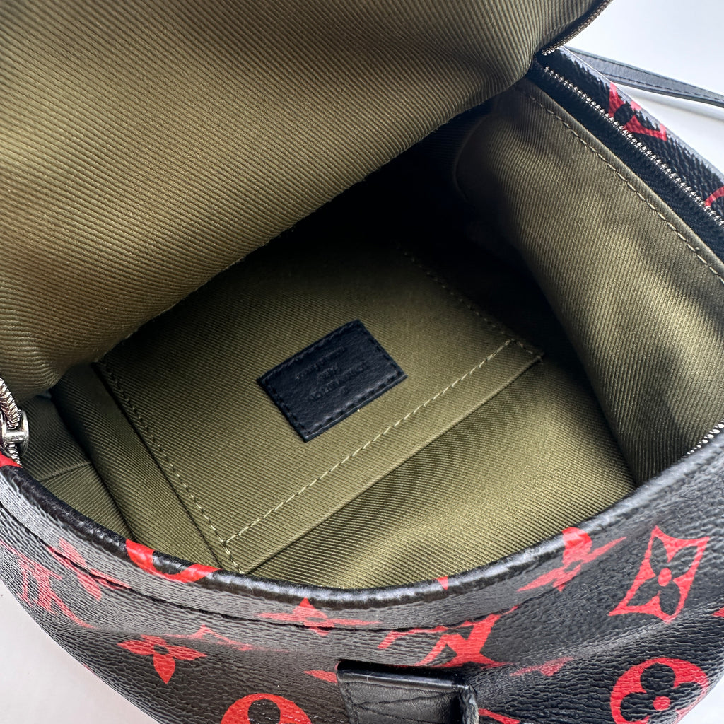 Monogram Infrarouge Palm Springs Backpack Mini