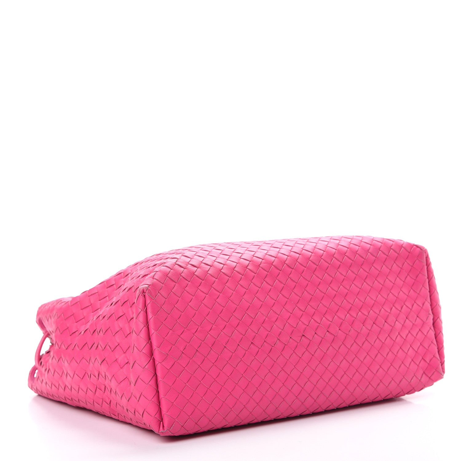Nappa Intrecciato Medium Garda Bag Rosa Shock twins