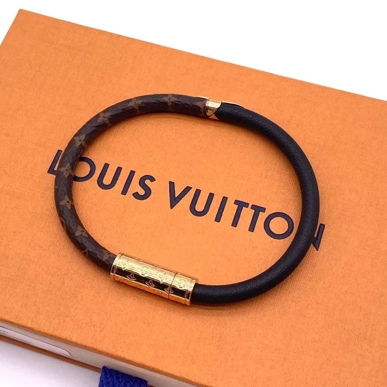 Louis Vuitton Daily Confidential Bracelet black