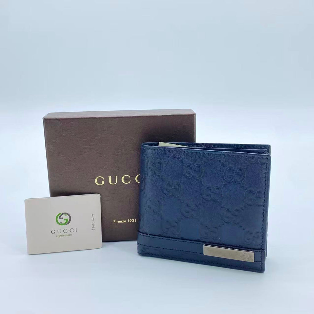 Bifold Microguccissima LeatherCompact Wallet