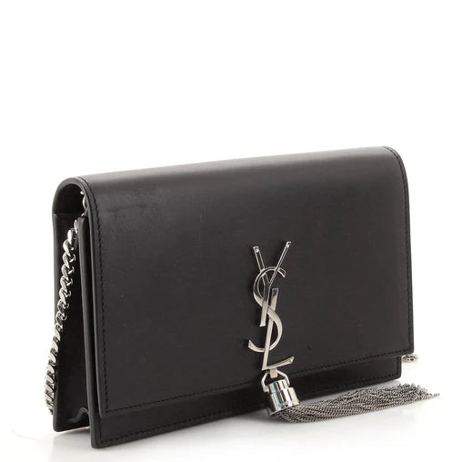Classic Monogram Tassel Chain Wallet Leather - twins