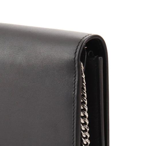 Classic Monogram Tassel Chain Wallet Leather - twins