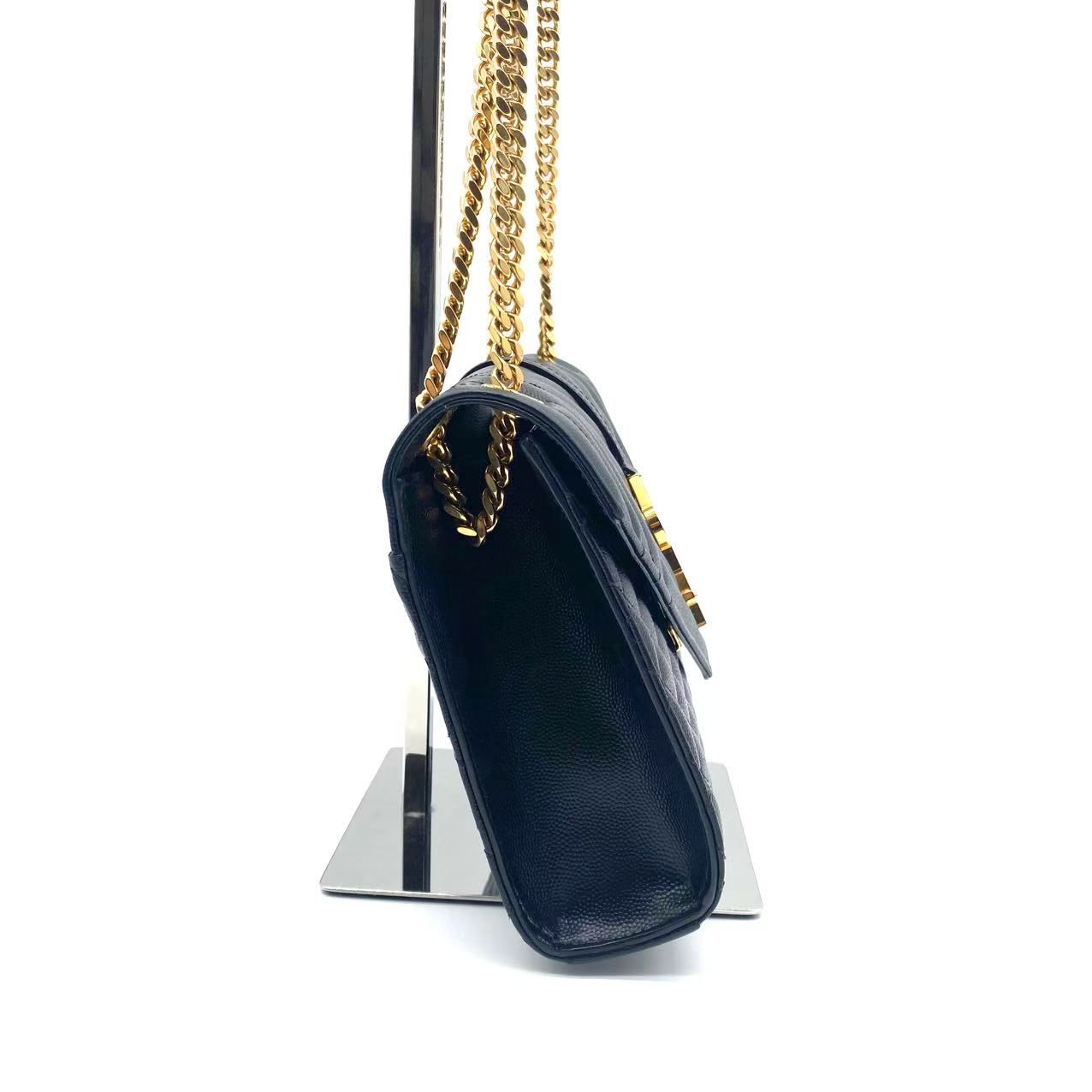 Envelope Medium Chain Bag in Mix Matelassé