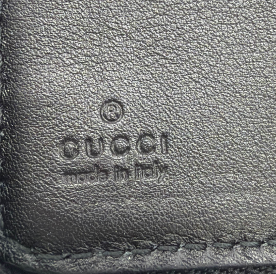 Gucci Guccissima Leather Zip-Around Wallet W23302