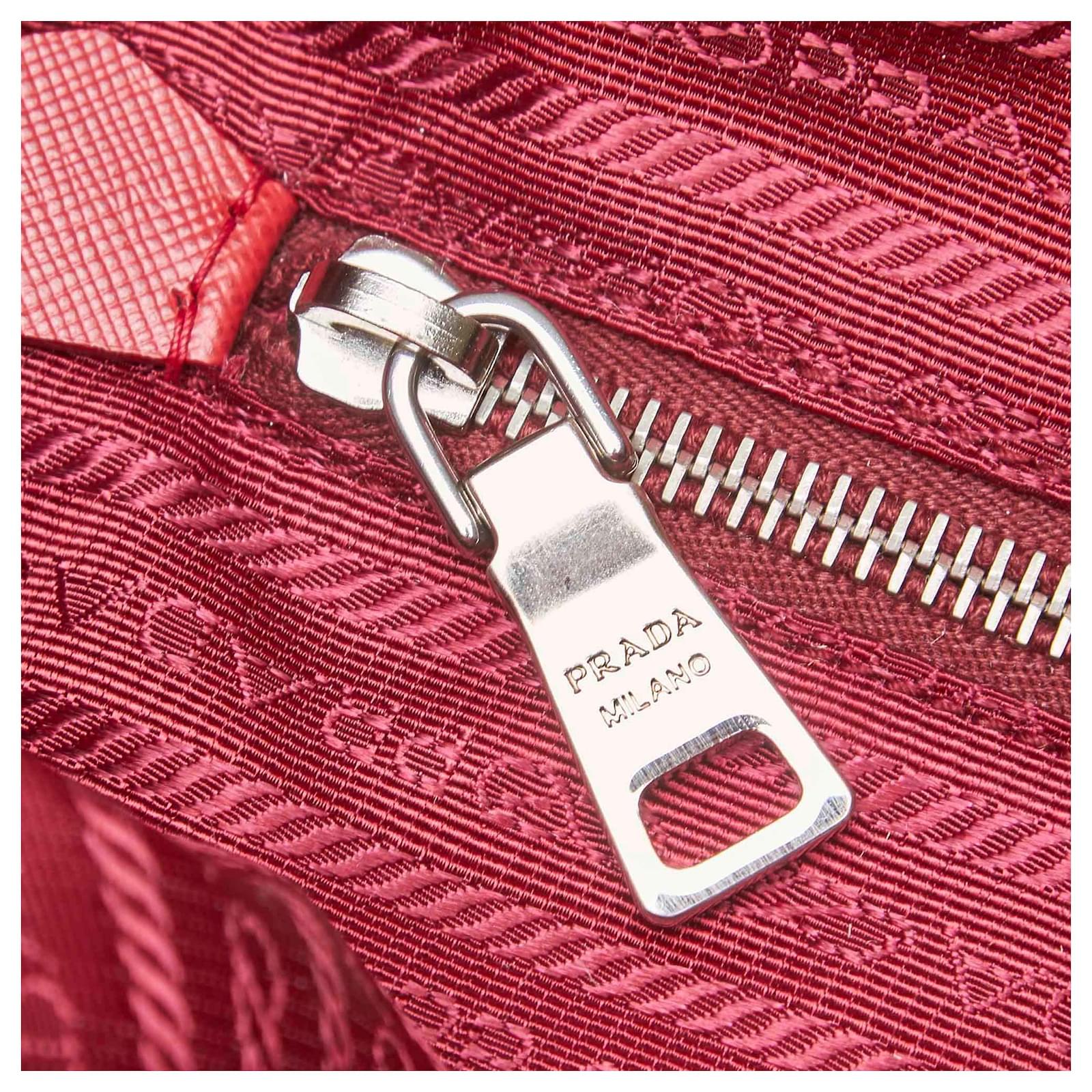 Bicolor Stripped Nylon Shopping Tote Twins