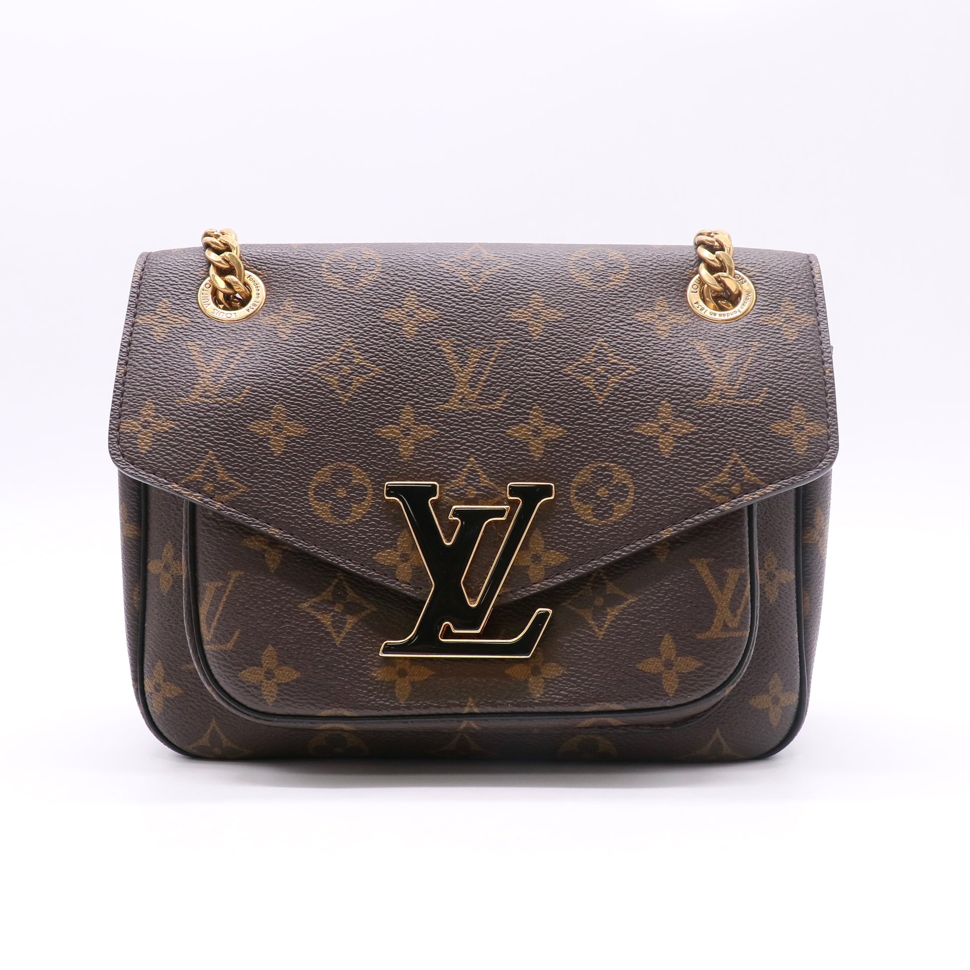 Louis Vuitton Monogram Passy Chain Bag twins LDZ626