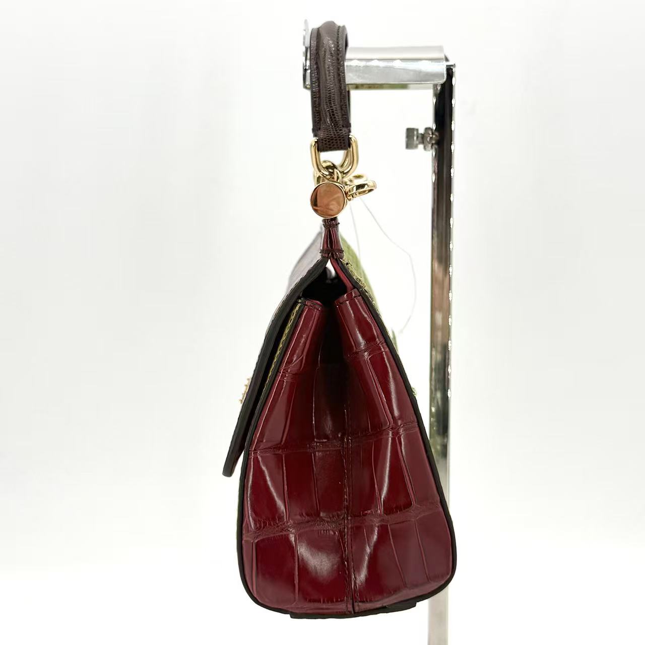 Miss Sicily Bag Python and Crocodile Small