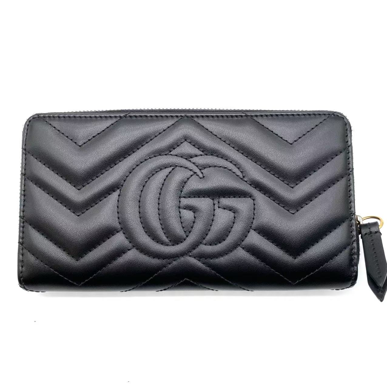 Gucci GG Marmont Zip around wallet