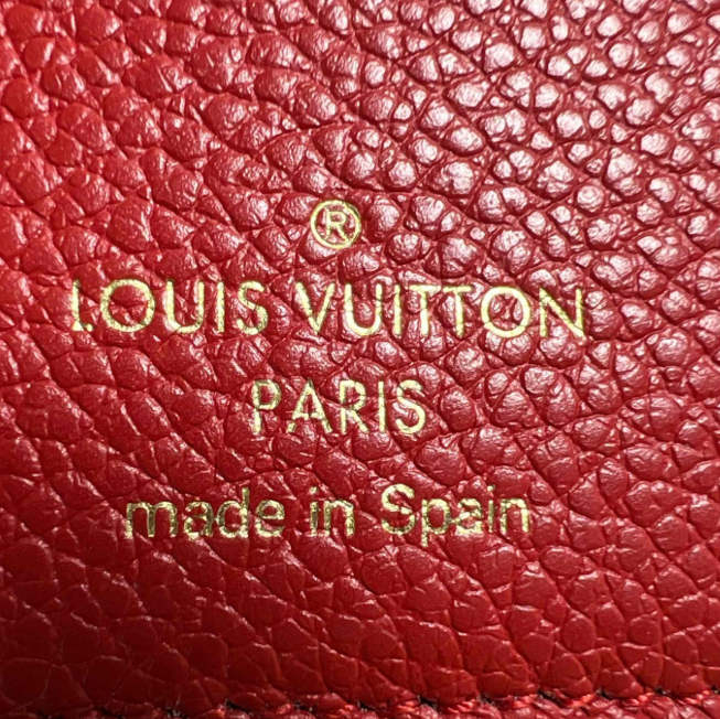 Louis Vuitton Monogram Pallas Compact Wallet Cherry W23447