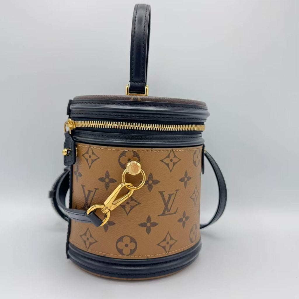 Cannes Handbag Reverse Monogram Canvas gisel