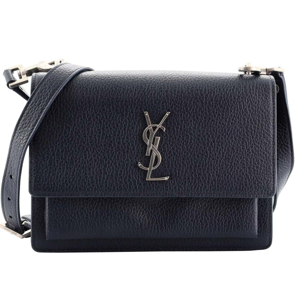 Sunset Satchel Leather Medium twins