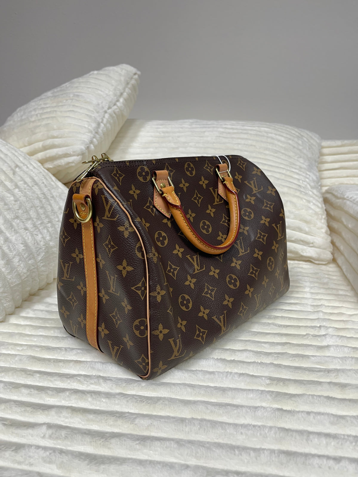 Louis Vuitton Speedy Handbag Monogram Canvas 30