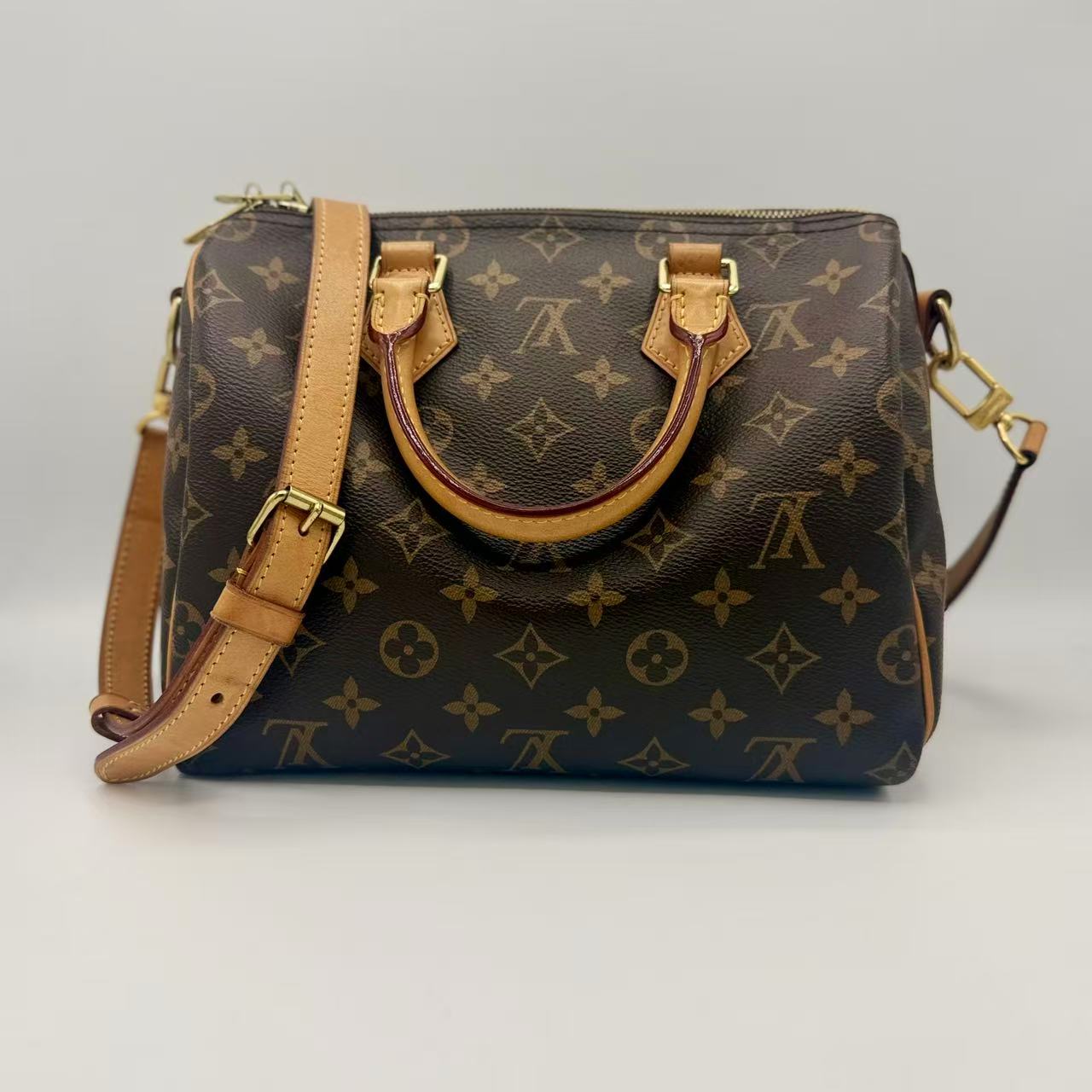 Speedy Bandouliere Bag Monogram Canvas 25