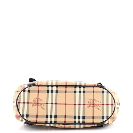 Northfield Convertible Tote Haymarket Coated Canvas Small - twins
