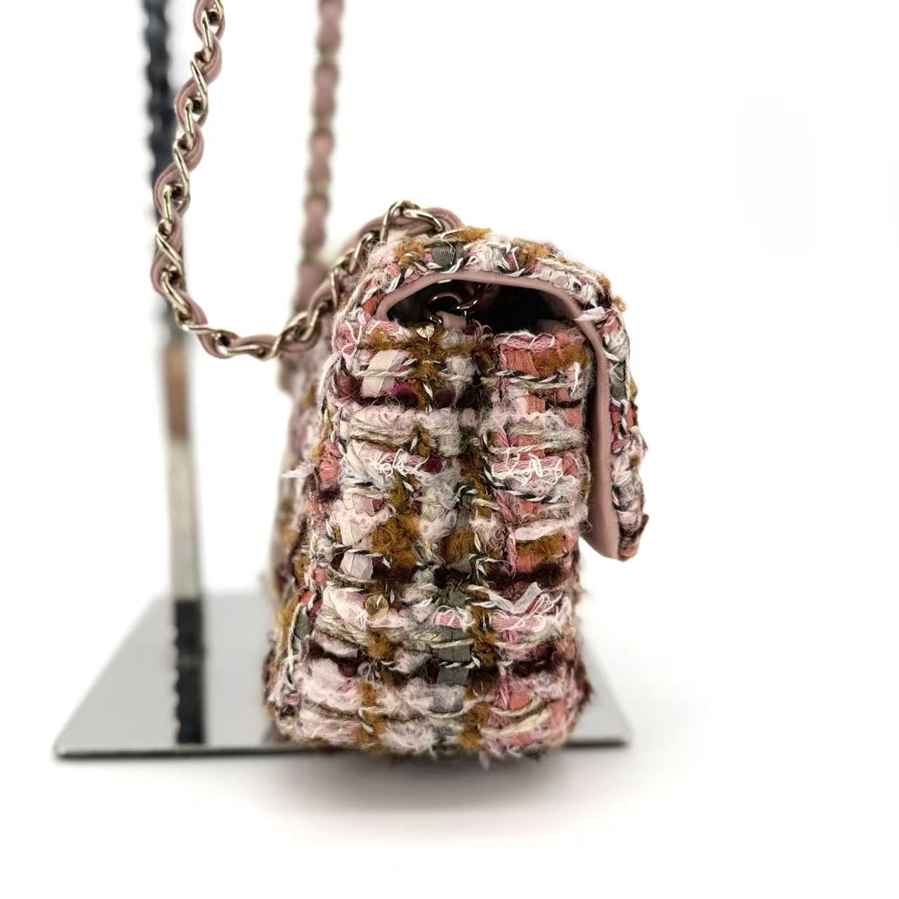 Classic Flap Bag Quilted Tweed Mini