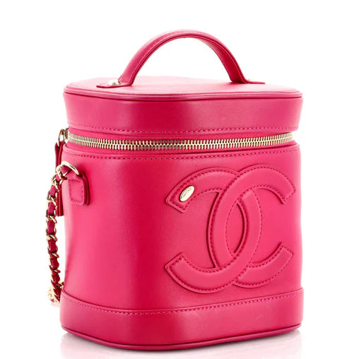 CC Mania Vanity Case Lambskin Twins