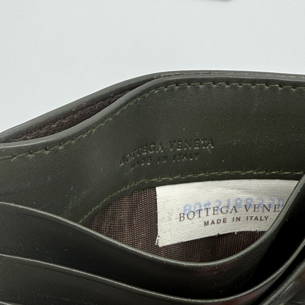 Intrecciato Credit Card Case