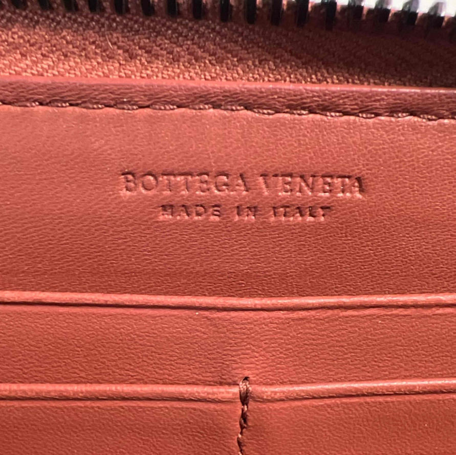 Bottega Veneta Intrecciato Nappa Zip-Around Wallet W23271