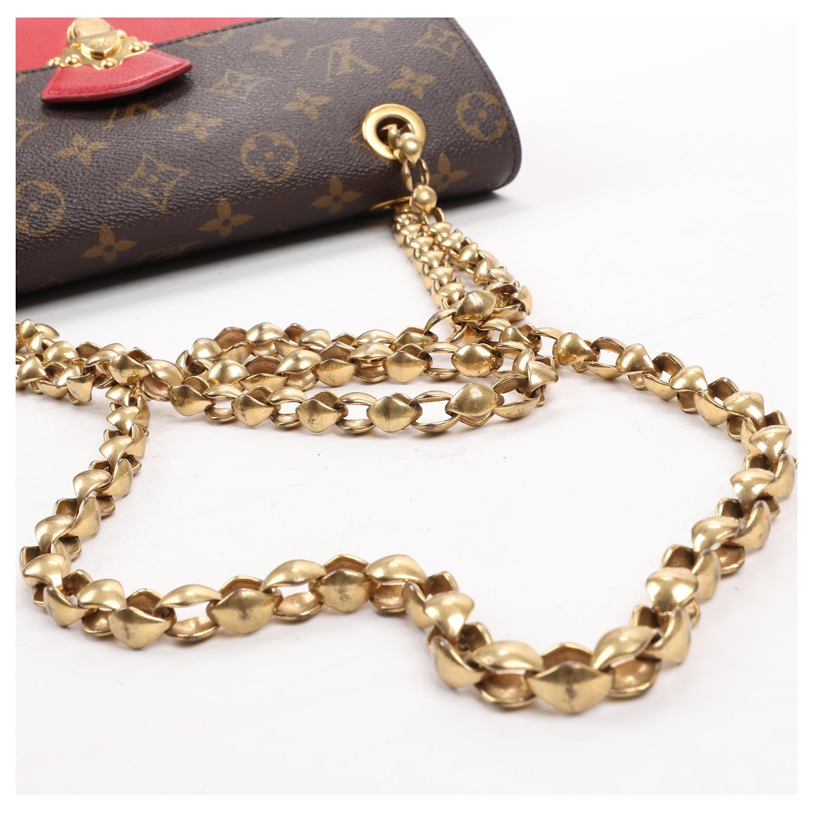 Victoire Handbag Monogram Canvas and Leather Twins