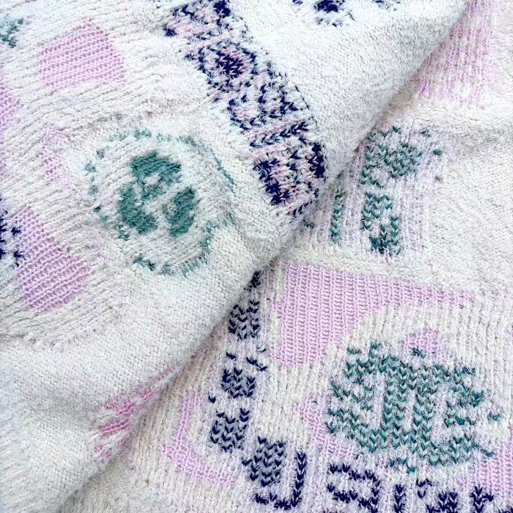 Multicolor Cotton Knitwear Cardigan Size 44