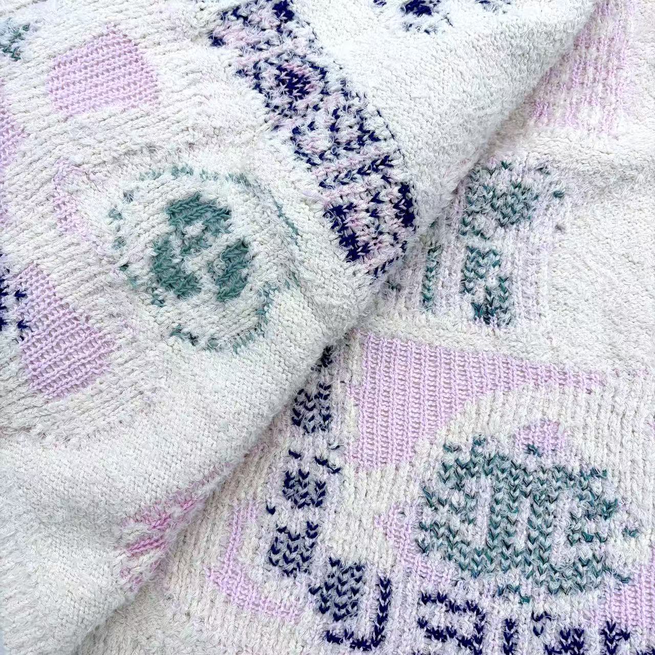 Multicolor Cotton Knitwear Cardigan Size 44