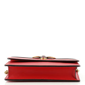 Queen Margaret Chain Wallet Leather Mini twins