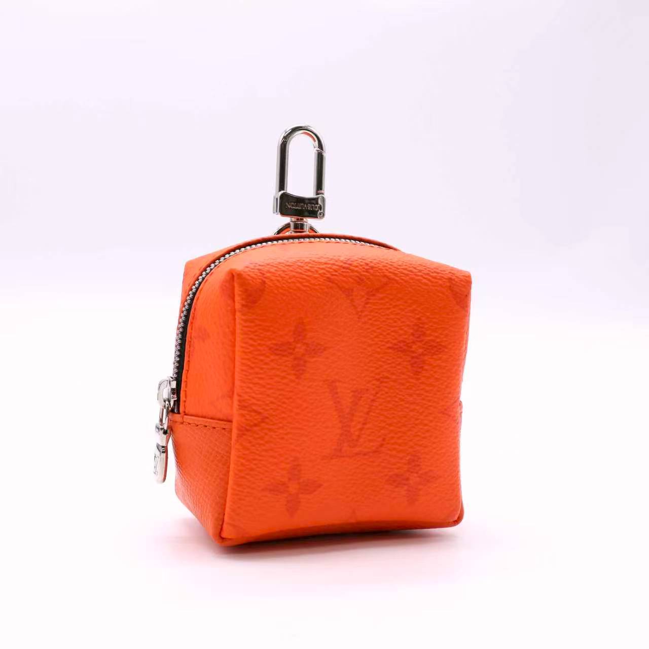 Louis Vuitton Box Pouch Bag Charm and Belt Charm Monogram Taigarama twins LDJ5409