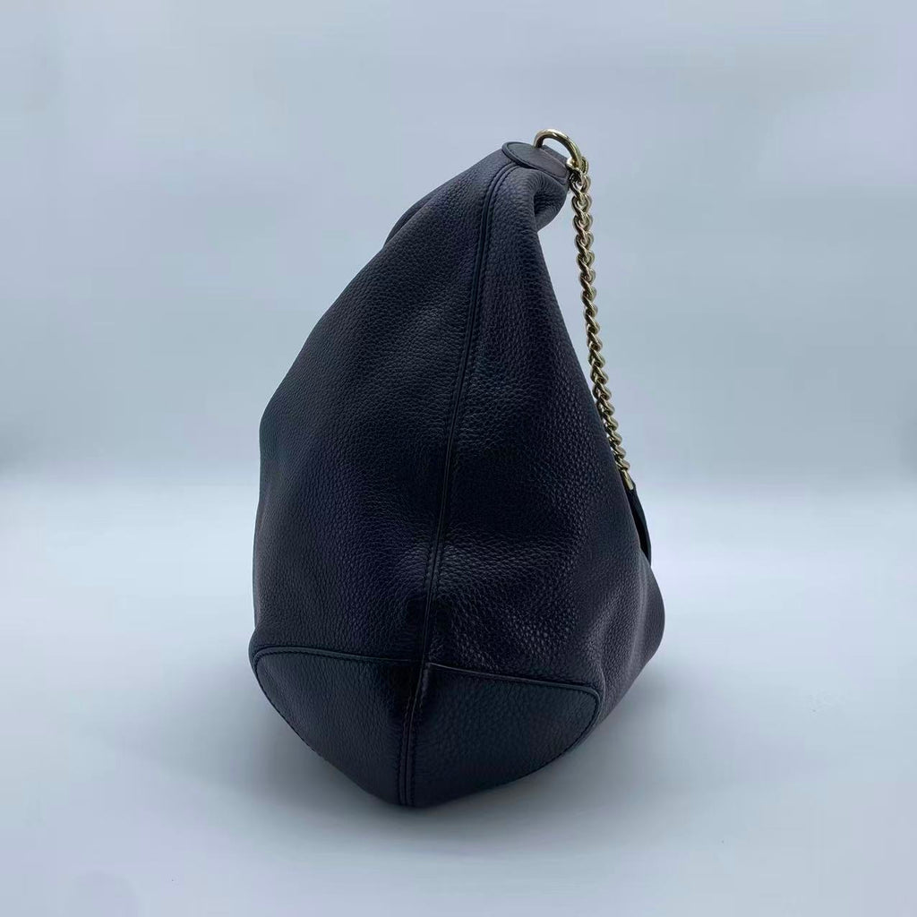 Soho Chain Hobo Leather Medium