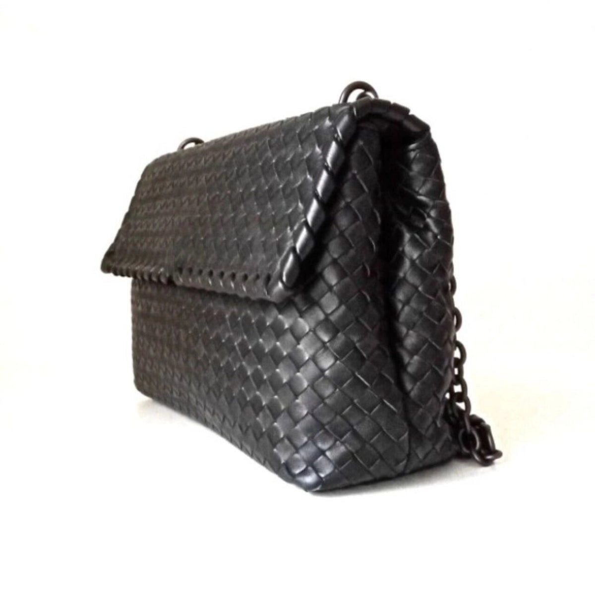 Olimpia Crossbody Bag Stitched Intrecciato Nappa twins